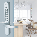 進(jìn)口機械密碼鎖銀色